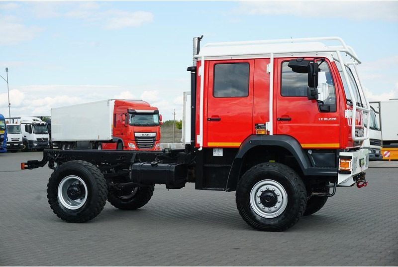 MAN LE 220 / 4 X 4 / DOKA / DO ZABUDOWY / KAMPER - Truk sasis: gambar 4 MAN LE 220 / 4 X 4 / DOKA / DO ZABUDOWY / KAMPER - Truk sasis: gambar 4