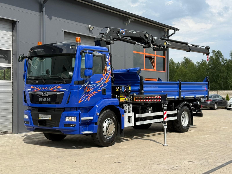 MAN MAN TGM TGL TGS 18.250 // E6 // wywrotka + HDS HMF z pilotem // - Truk jungkit: gambar 2 MAN MAN TGM TGL TGS 18.250 // E6 // wywrotka + HDS HMF z pilotem // - Truk jungkit: gambar 2
