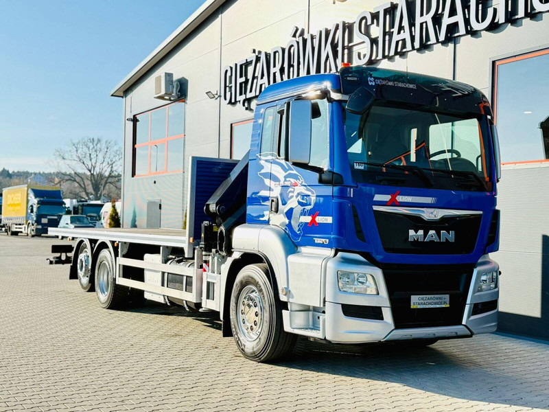 MAN MAN TGS 26.360 // E6 // 6x2 // platforma laweta 7,2m z HDs HMF 1 - Truk flatbed, Truk derek: gambar 4 MAN MAN TGS 26.360 // E6 // 6x2 // platforma laweta 7,2m z HDs HMF 1 - Truk flatbed, Truk derek: gambar 4