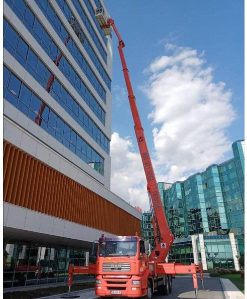 MAN TGA 26.350 6x4 Emelőkosaras 53m - Platform udara yang dipasang di truk: gambar 2 MAN TGA 26.350 6x4 Emelőkosaras 53m - Platform udara yang dipasang di truk: gambar 2