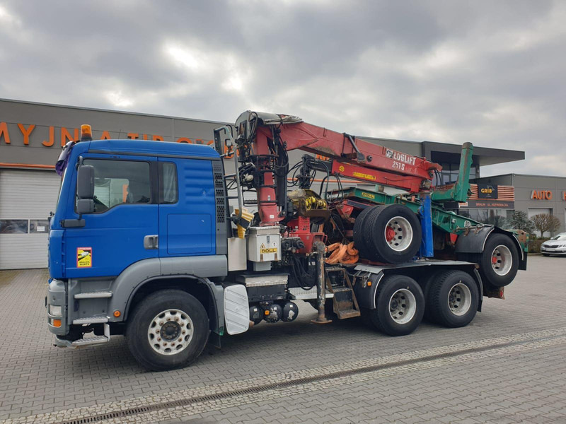 MAN TGA 26.480 6x4 LOGLIFT DOLL WOOD TRANSPORTER - Truk logging, Truk derek: gambar 4 MAN TGA 26.480 6x4 LOGLIFT DOLL WOOD TRANSPORTER - Truk logging, Truk derek: gambar 4