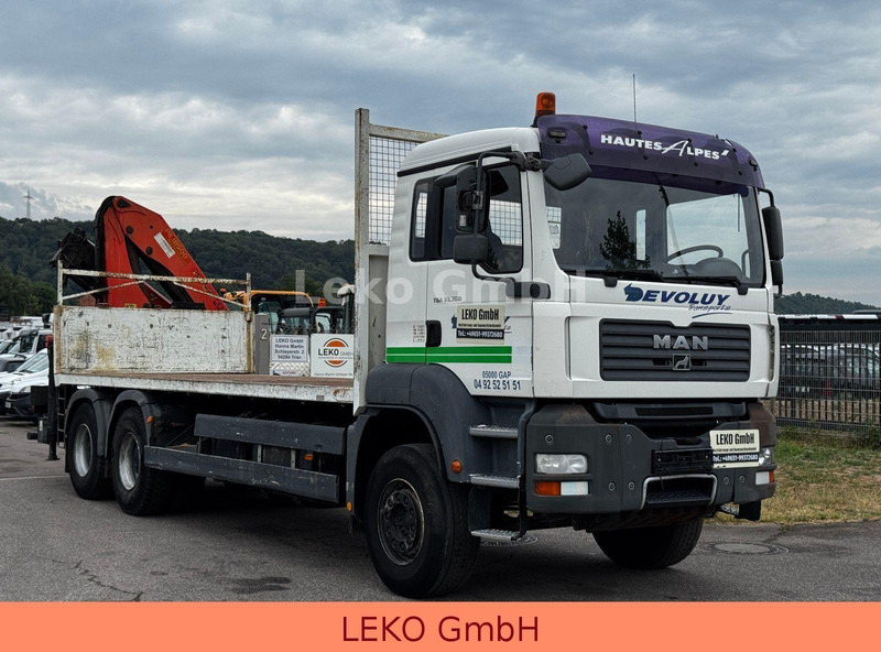 MAN TGA 33.360 - Truk flatbed, Truk derek: gambar 1 MAN TGA 33.360 - Truk flatbed, Truk derek: gambar 1