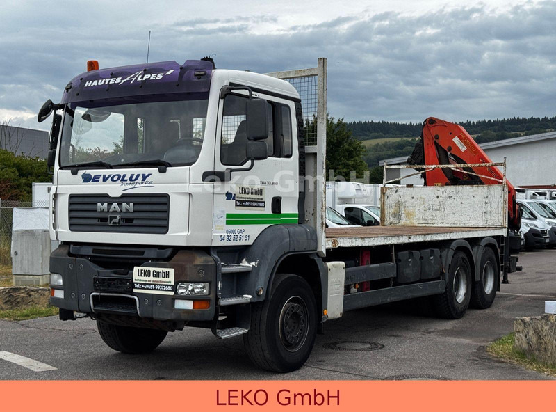MAN TGA 33.360 - Truk flatbed, Truk derek: gambar 4 MAN TGA 33.360 - Truk flatbed, Truk derek: gambar 4