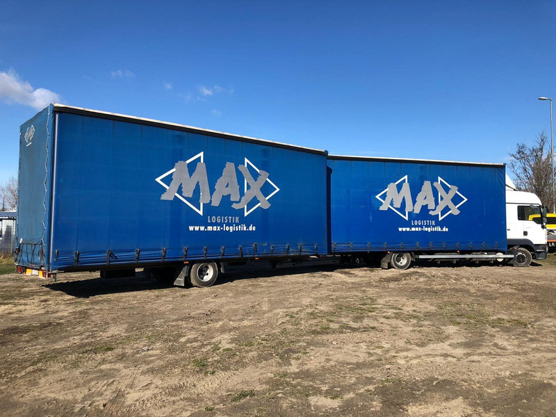 Truk dengan terpal samping MAN TGL 8.210 Pritsche - TOP ZUSTAND: gambar 6