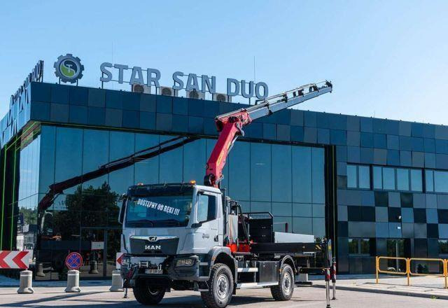 MAN TGM 18.320 4x4 PALFINGER PK 27002 Basket NEW ! - Truk flatbed, Truk derek: gambar 4 MAN TGM 18.320 4x4 PALFINGER PK 27002 Basket NEW ! - Truk flatbed, Truk derek: gambar 4