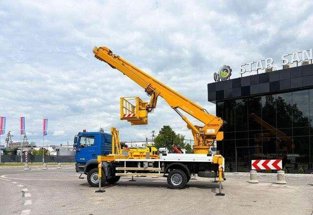 MAN TGM 18.330 4x4 MULTITEL J335 Truck Mounted Lift - Platform udara yang dipasang di truk: gambar 2 MAN TGM 18.330 4x4 MULTITEL J335 Truck Mounted Lift - Platform udara yang dipasang di truk: gambar 2