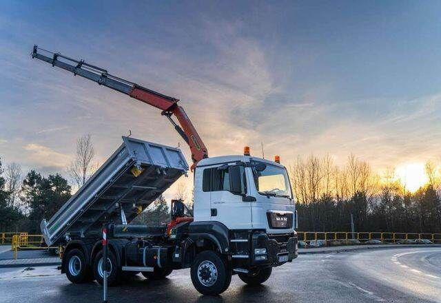 MAN TGS 26.360 6x6 PALFINGER PK 18001 EH Crane Kipe - Truk jungkit, Truk derek: gambar 5 MAN TGS 26.360 6x6 PALFINGER PK 18001 EH Crane Kipe - Truk jungkit, Truk derek: gambar 5