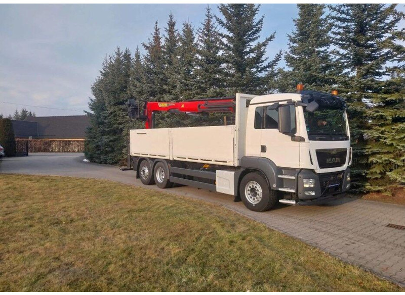 MAN TGS 26.400 Crane Palfinger PK 23001L - Truk flatbed, Truk derek: gambar 5 MAN TGS 26.400 Crane Palfinger PK 23001L - Truk flatbed, Truk derek: gambar 5