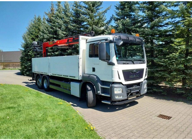 MAN TGS 26.400 Flatbed + Crane Palfinger PK 23001L - Truk flatbed, Truk derek: gambar 3 MAN TGS 26.400 Flatbed + Crane Palfinger PK 23001L - Truk flatbed, Truk derek: gambar 3
