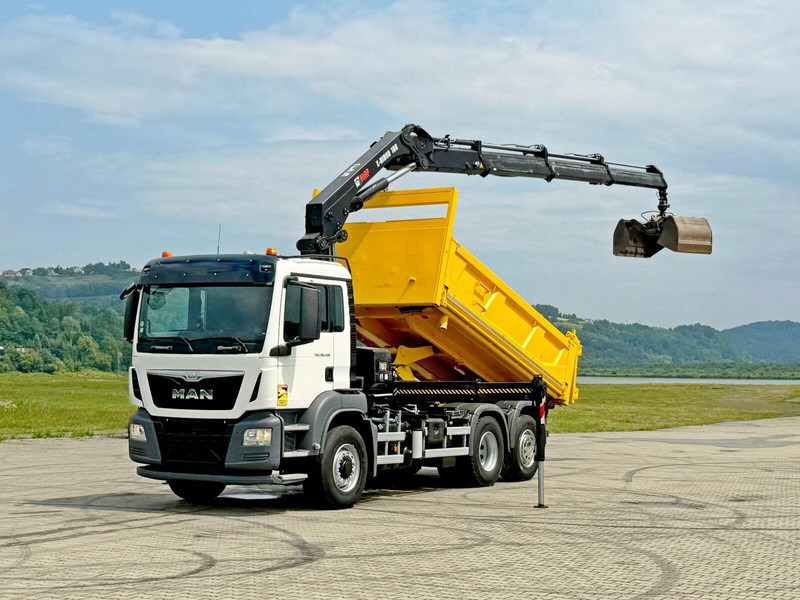 MAN TGS 26.400 * HIAB X-HIDUO 188 E-3 + FUNK * 6x4 - Truk jungkit, Truk derek: gambar 2 MAN TGS 26.400 * HIAB X-HIDUO 188 E-3 + FUNK * 6x4 - Truk jungkit, Truk derek: gambar 2