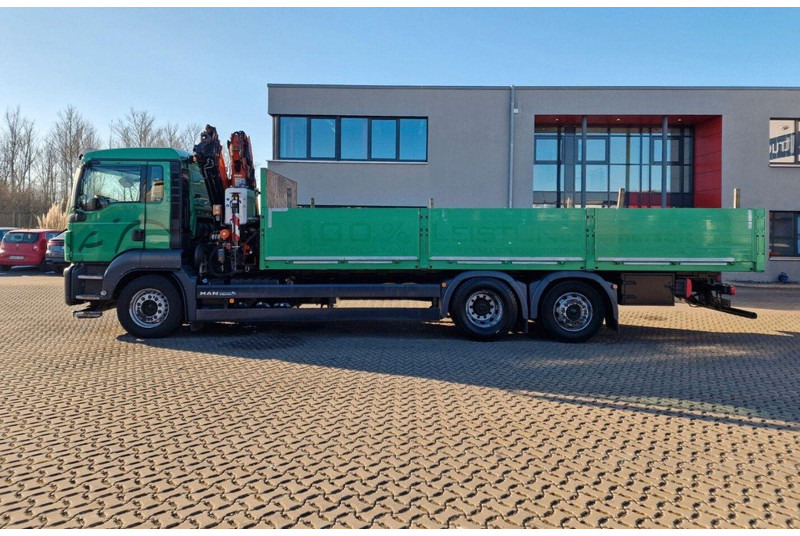 MAN TGS 26.460 6X2 Flatbed + Crane Atlas 172.3E-A4 + RC - Truk flatbed, Truk derek: gambar 5 MAN TGS 26.460 6X2 Flatbed + Crane Atlas 172.3E-A4 + RC - Truk flatbed, Truk derek: gambar 5