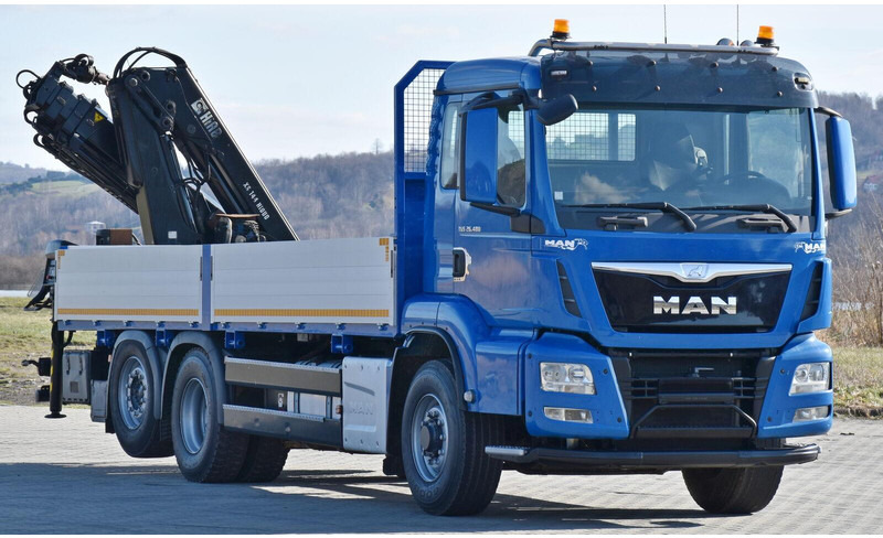 MAN TGS 26.480 - Truk flatbed, Truk derek: gambar 3 MAN TGS 26.480 - Truk flatbed, Truk derek: gambar 3