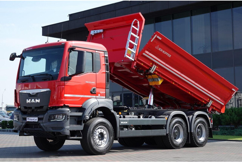 MAN TGS 33.440 / 6X4 / WYWROTKA 3 STRONNA / HYDROBURTA / BORDMATIC / - Truk jungkit: gambar 1 MAN TGS 33.440 / 6X4 / WYWROTKA 3 STRONNA / HYDROBURTA / BORDMATIC / - Truk jungkit: gambar 1