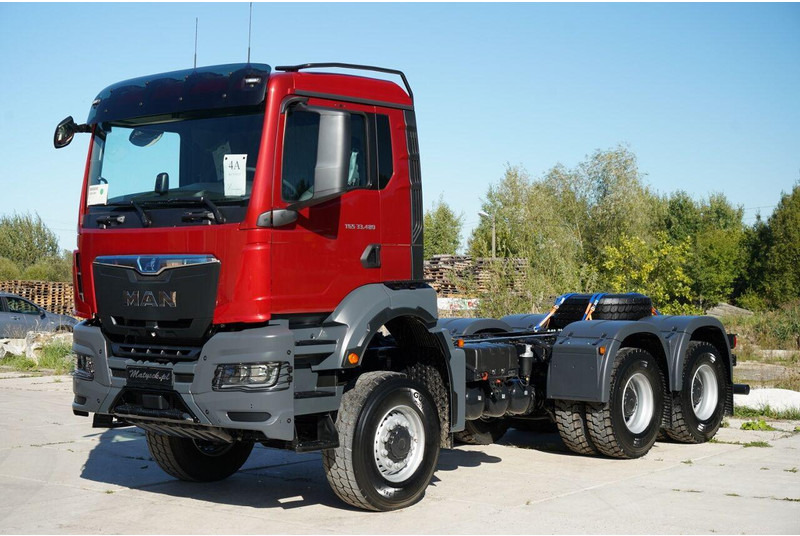 MAN TGS 33.480 / 6x6  / DO ZABUDOWY / FABRYCZNIE NOWY 2025 - Truk sasis: gambar 2 MAN TGS 33.480 / 6x6  / DO ZABUDOWY / FABRYCZNIE NOWY 2025 - Truk sasis: gambar 2