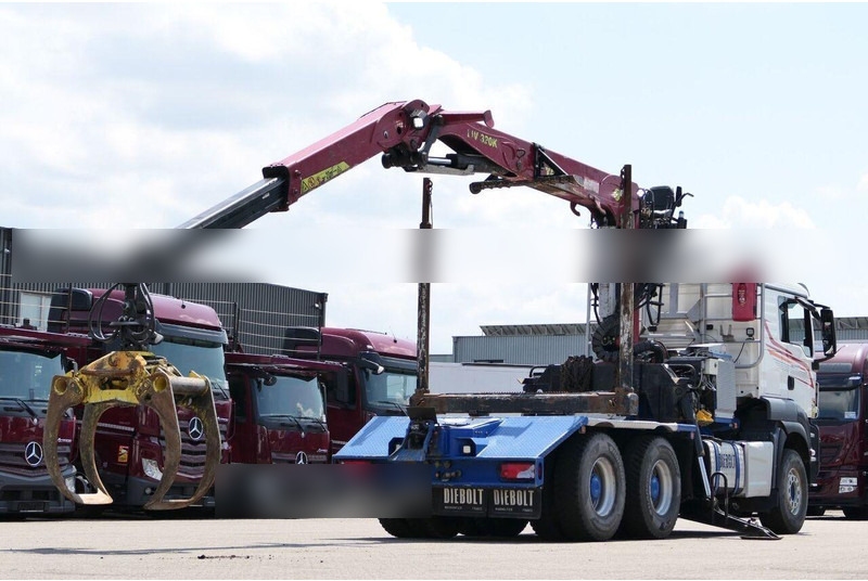 MAN TGS 33.500 - Timper truck+crane - Truk logging, Truk derek: gambar 3 MAN TGS 33.500 - Timper truck+crane - Truk logging, Truk derek: gambar 3