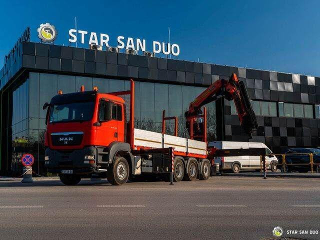 MAN TGS 35.400 PALFINGER PK 44002 WINCH TRIDEM KRAN - Truk flatbed, Truk derek: gambar 5 MAN TGS 35.400 PALFINGER PK 44002 WINCH TRIDEM KRAN - Truk flatbed, Truk derek: gambar 5