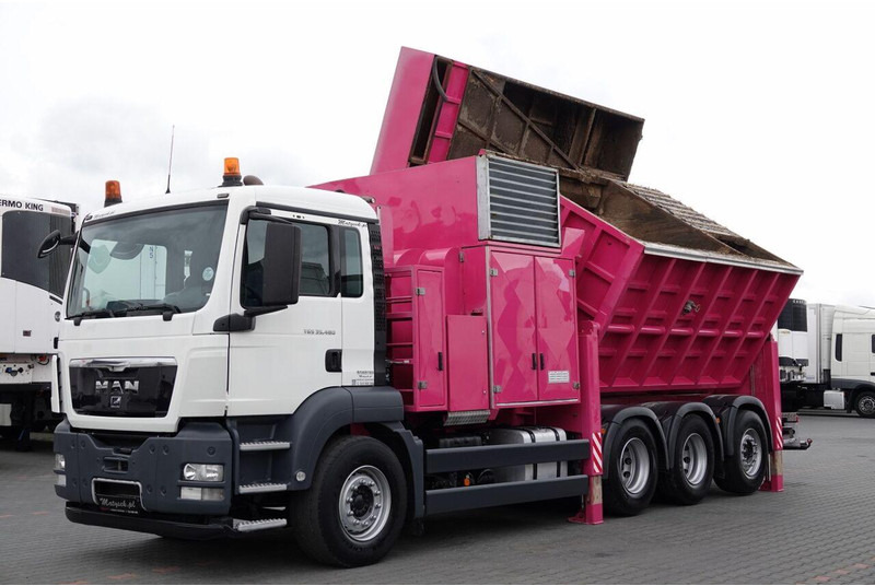 MAN TGS 35.480 / 8X4 / ASENIZACYJNY / ŁADOWARKA PRÓŻNIOWA / WUKO / M - Truk vakum: gambar 1 MAN TGS 35.480 / 8X4 / ASENIZACYJNY / ŁADOWARKA PRÓŻNIOWA / WUKO / M - Truk vakum: gambar 1