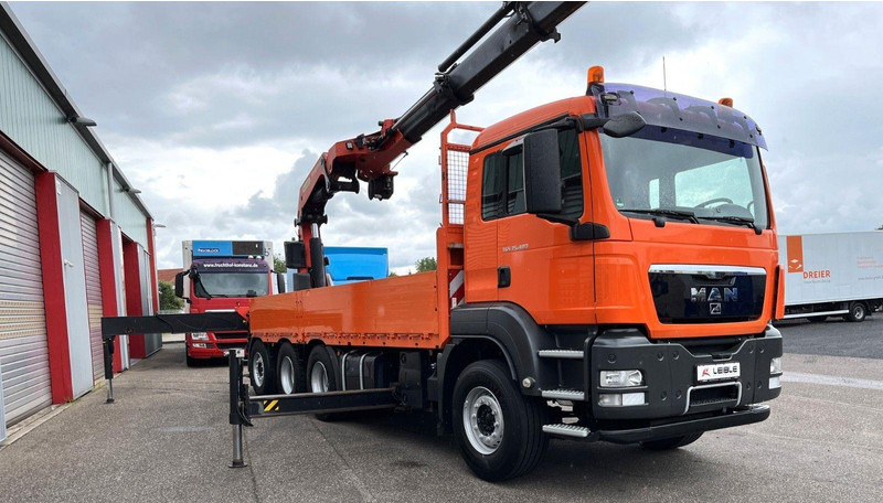 MAN TGS 35.480 8x4 Crane Palfinger PK 50002EH - Truk flatbed, Truk derek: gambar 4 MAN TGS 35.480 8x4 Crane Palfinger PK 50002EH - Truk flatbed, Truk derek: gambar 4