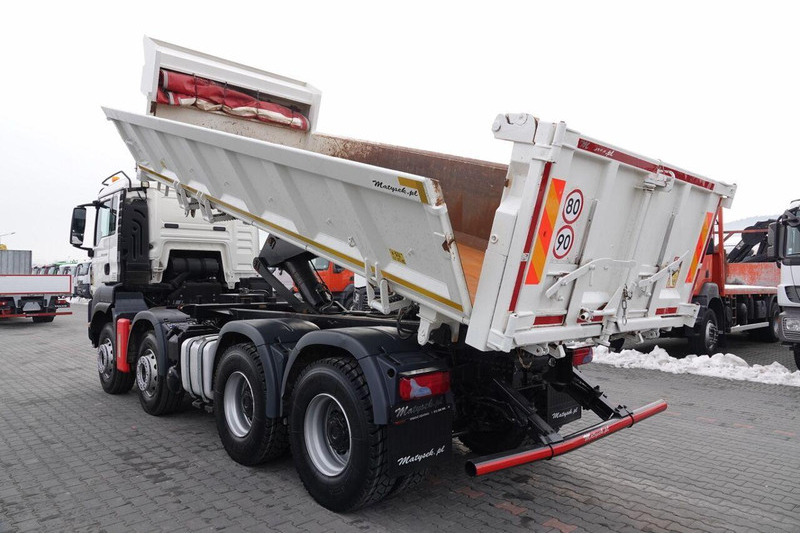 MAN TGS 35.480 / 8x4 / WYWROTKA / BORDMATIC / HYDROBURTA / OPONY 100 - Truk jungkit: gambar 2 MAN TGS 35.480 / 8x4 / WYWROTKA / BORDMATIC / HYDROBURTA / OPONY 100 - Truk jungkit: gambar 2