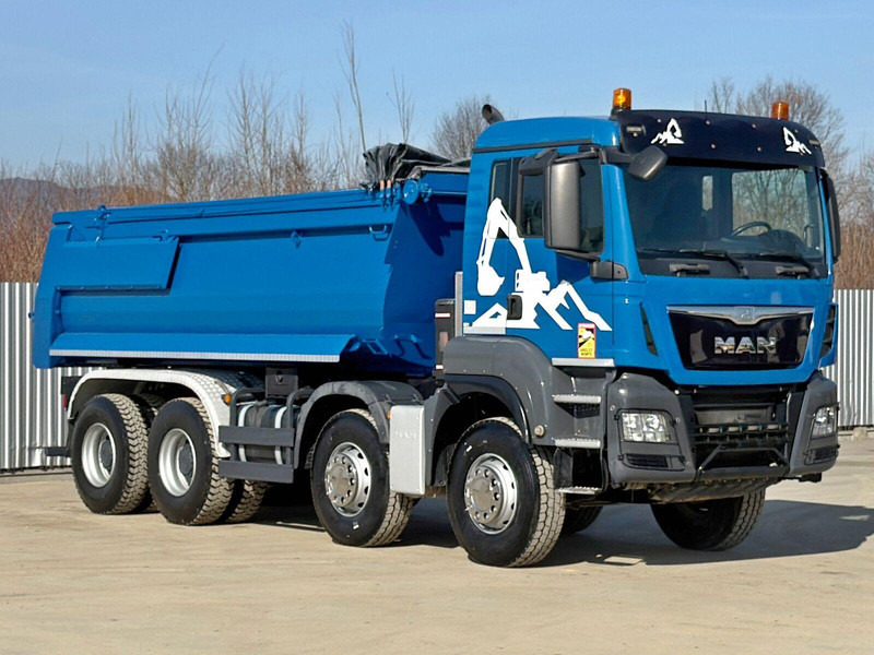 MAN TGS 35.480 KIPPER * 8x4 * TOPZUSTAND - Truk jungkit: gambar 1 MAN TGS 35.480 KIPPER * 8x4 * TOPZUSTAND - Truk jungkit: gambar 1
