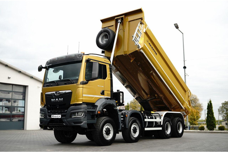 MAN TGS 41.480 / 8X8 / WYWROTKA / AUTOMAT / FABRYCZNIE NOWY / BOGATE - Truk jungkit: gambar 1 MAN TGS 41.480 / 8X8 / WYWROTKA / AUTOMAT / FABRYCZNIE NOWY / BOGATE - Truk jungkit: gambar 1