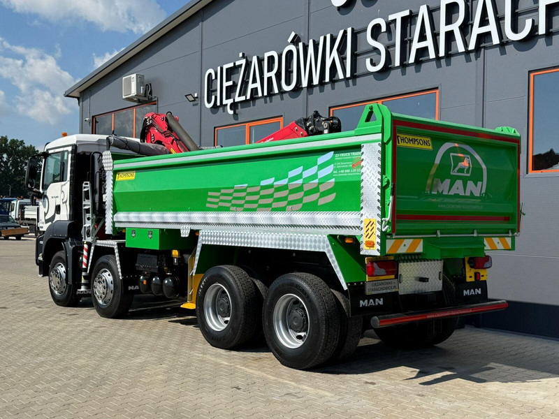 MAN TGS TGX 35.400 // 8x4 // E5 // wywrotka kiper + HDS z czerpakiem - Truk jungkit, Truk derek: gambar 4 MAN TGS TGX 35.400 // 8x4 // E5 // wywrotka kiper + HDS z czerpakiem - Truk jungkit, Truk derek: gambar 4