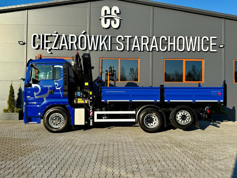 MAN TGS TGX TGL 26.360 Wywrotka 3S + HDS HMF // 4 x wusyw 12,6 m - Truk jungkit, Truk derek: gambar 2 MAN TGS TGX TGL 26.360 Wywrotka 3S + HDS HMF // 4 x wusyw 12,6 m - Truk jungkit, Truk derek: gambar 2