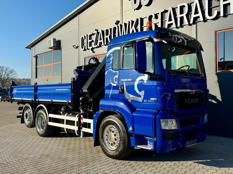 MAN TGS TGX TGL 26.360 Wywrotka 3S + HDS HMF // 4 x wusyw 12,6 m - Truk jungkit, Truk derek: gambar 4 MAN TGS TGX TGL 26.360 Wywrotka 3S + HDS HMF // 4 x wusyw 12,6 m - Truk jungkit, Truk derek: gambar 4