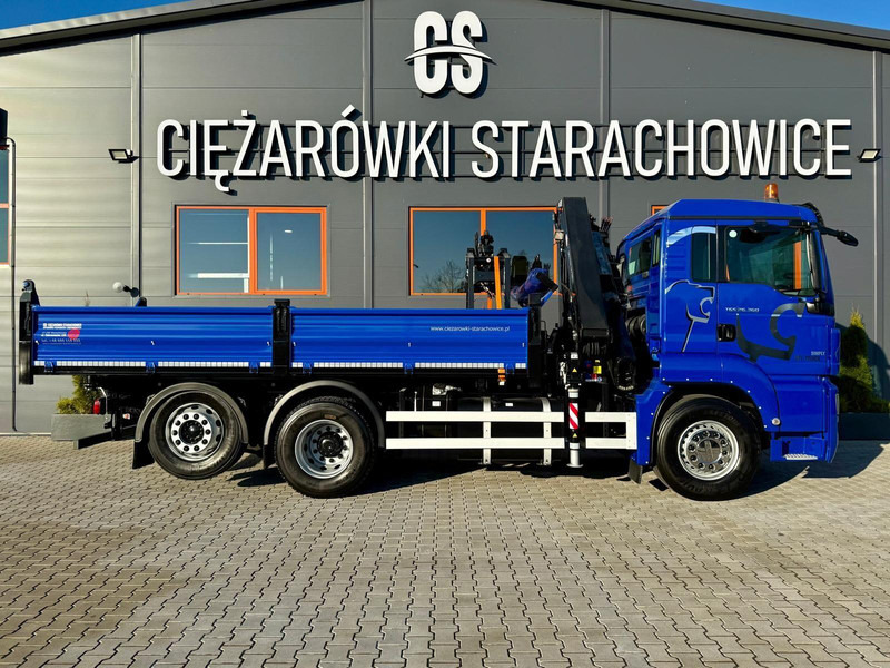 MAN TGS TGX TGL 26.360 Wywrotka 3S + HDS HMF // 4 x wusyw 12,6 m - Truk jungkit, Truk derek: gambar 5 MAN TGS TGX TGL 26.360 Wywrotka 3S + HDS HMF // 4 x wusyw 12,6 m - Truk jungkit, Truk derek: gambar 5