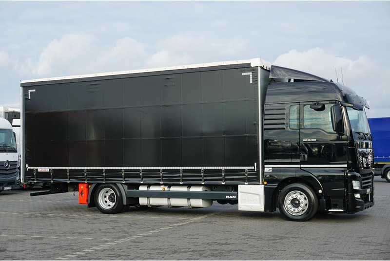 MAN TGX / 18.360 / ACC / E 6 / FIRANKA / 19 PALET / ŁAD. 7650 KG - Truk dengan terpal samping: gambar 4 MAN TGX / 18.360 / ACC / E 6 / FIRANKA / 19 PALET / ŁAD. 7650 KG - Truk dengan terpal samping: gambar 4