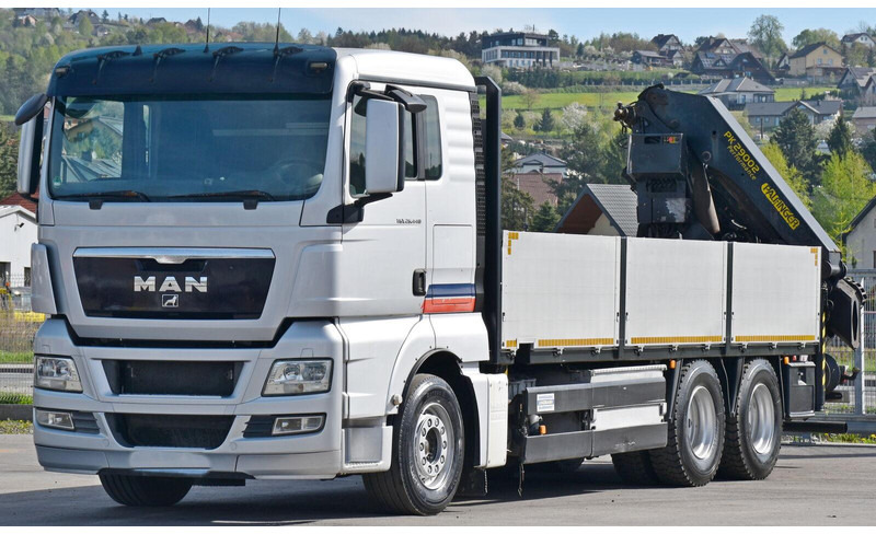 MAN TGX 26.440 Pritsche 6,40 m* PK 29002+FUNK *6x4 - Truk flatbed, Truk derek: gambar 4 MAN TGX 26.440 Pritsche 6,40 m* PK 29002+FUNK *6x4 - Truk flatbed, Truk derek: gambar 4