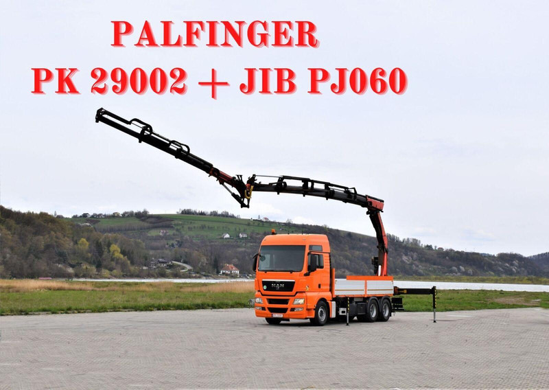 MAN TGX 28.540 JIB PJ060/FUNK - Truk flatbed, Truk derek: gambar 1 MAN TGX 28.540 JIB PJ060/FUNK - Truk flatbed, Truk derek: gambar 1