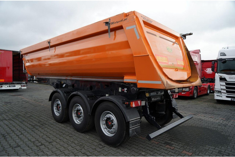 Meiller KIPPER WYWROTKA 26 m3 / STALOWA / RYNNA WANNA HP / OŚ PODNOSZON - Semi-trailer jungkit: gambar 3 Meiller KIPPER WYWROTKA 26 m3 / STALOWA / RYNNA WANNA HP / OŚ PODNOSZON - Semi-trailer jungkit: gambar 3