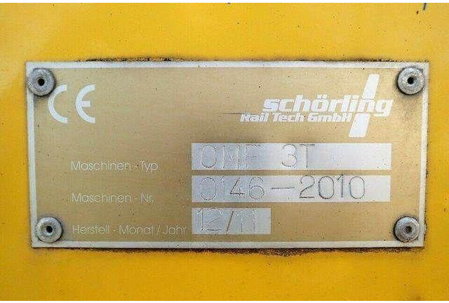 Platform udara yang dipasang di truk Mercedes-Benz 3344 SRT SCHÖRLING Road Rail Railway Zweiweg: gambar 16