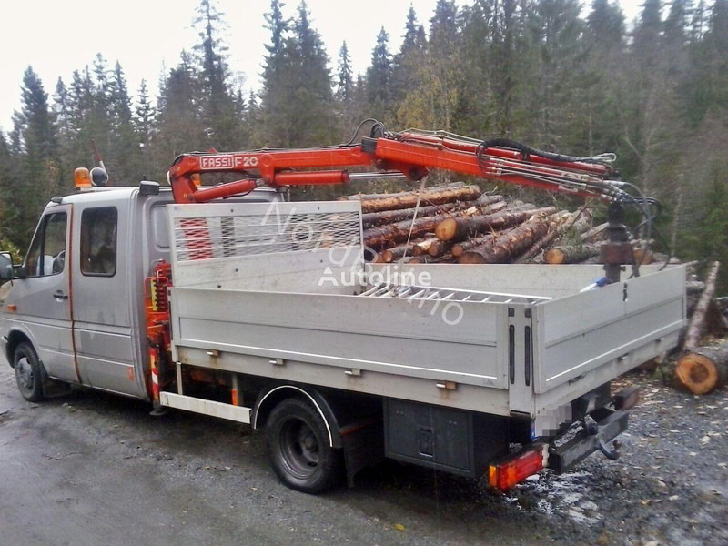 Mercedes-Benz 413 - Doka tipper+crane with gripper - Truk jungkit, Truk derek: gambar 4 Mercedes-Benz 413 - Doka tipper+crane with gripper - Truk jungkit, Truk derek: gambar 4