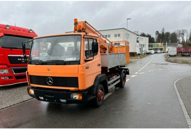 Mercedes-Benz 709 Bucket truck Wumag 14 m - Platform udara yang dipasang di truk: gambar 1 Mercedes-Benz 709 Bucket truck Wumag 14 m - Platform udara yang dipasang di truk: gambar 1
