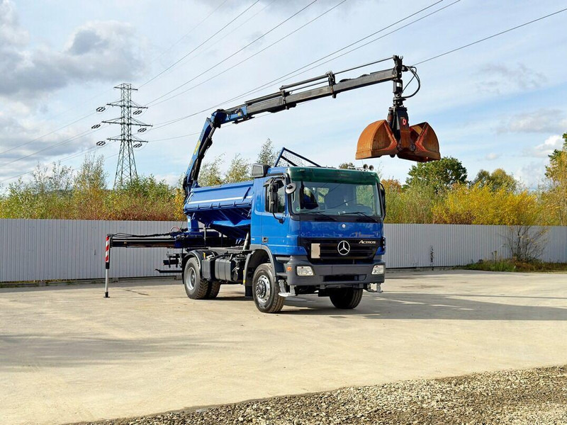 Mercedes-Benz ACTROS 1841 * PK 10501 + FUNK * TOP * 4x4 - Truk jungkit, Truk derek: gambar 4 Mercedes-Benz ACTROS 1841 * PK 10501 + FUNK * TOP * 4x4 - Truk jungkit, Truk derek: gambar 4