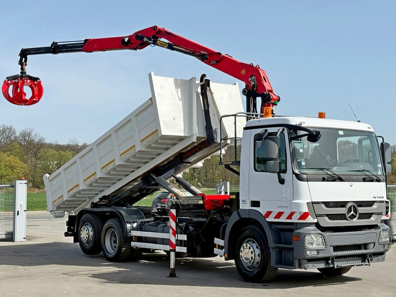 Mercedes-Benz ACTROS 2536 - Hook lift, Truk derek: gambar 3 Mercedes-Benz ACTROS 2536 - Hook lift, Truk derek: gambar 3