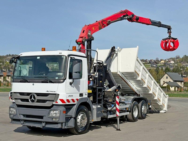 Mercedes-Benz ACTROS 2536 - Hook lift, Truk derek: gambar 2 Mercedes-Benz ACTROS 2536 - Hook lift, Truk derek: gambar 2