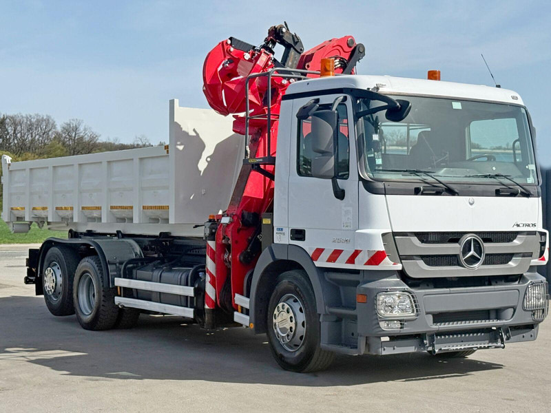 Mercedes-Benz ACTROS 2536 - Hook lift, Truk derek: gambar 5 Mercedes-Benz ACTROS 2536 - Hook lift, Truk derek: gambar 5