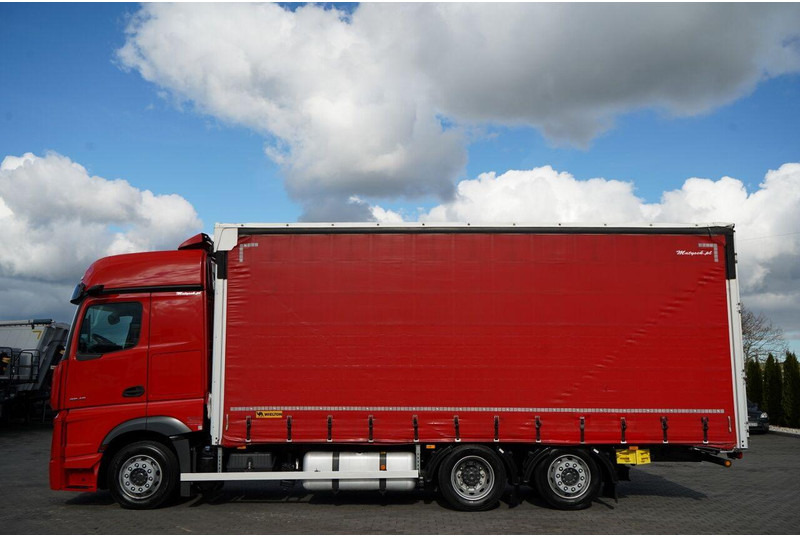 Mercedes-Benz ACTROS 2545 / SOLÓWKA / 6x2 / OŚ PODNOSZONA / BIG SPACE / WIELT - Truk dengan terpal samping: gambar 2 Mercedes-Benz ACTROS 2545 / SOLÓWKA / 6x2 / OŚ PODNOSZONA / BIG SPACE / WIELT - Truk dengan terpal samping: gambar 2