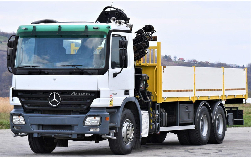 Mercedes-Benz ACTROS 2632 - Truk flatbed, Truk derek: gambar 4 Mercedes-Benz ACTROS 2632 - Truk flatbed, Truk derek: gambar 4