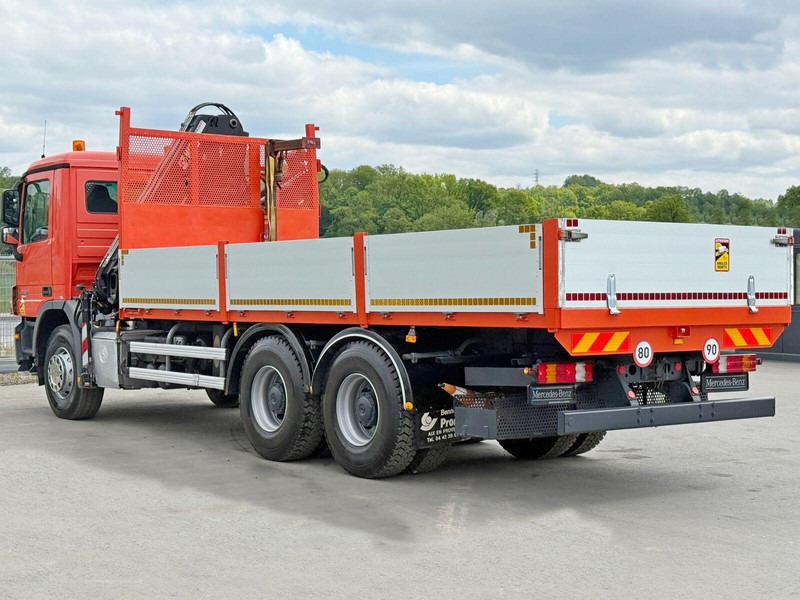 Truk flatbed, Truk derek Mercedes-Benz ACTROS 2636 *HIAB 122 BS-2 HIDUO + FUNK/6x4 * TOP: gambar 6 Truk flatbed, Truk derek Mercedes-Benz ACTROS 2636 *HIAB 122 BS-2 HIDUO + FUNK/6x4 * TOP: gambar 6
