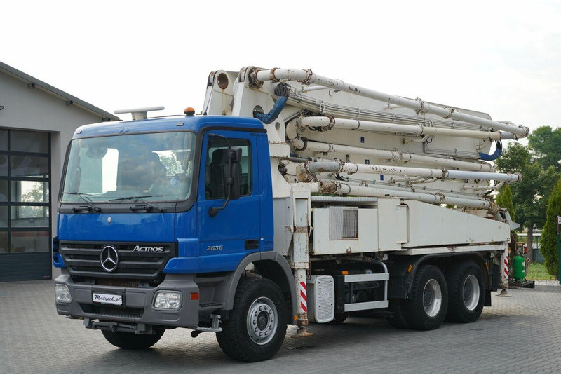 Mercedes-Benz ACTROS 2636 / POMPA SERMAC 5Z37 / 37 METRÓW / STEROWANIE RADIOW - Truk pompa beton: gambar 2 Mercedes-Benz ACTROS 2636 / POMPA SERMAC 5Z37 / 37 METRÓW / STEROWANIE RADIOW - Truk pompa beton: gambar 2