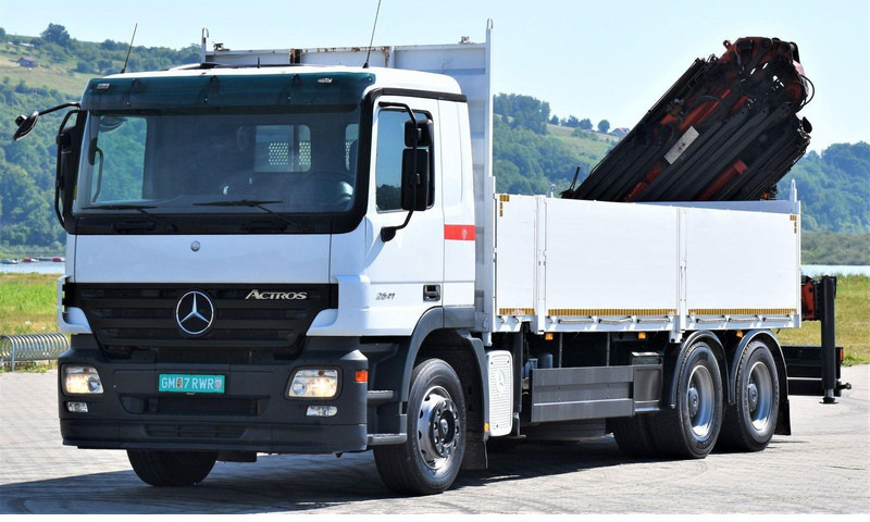 Mercedes-Benz ACTROS 2641 - Truk flatbed, Truk derek: gambar 4 Mercedes-Benz ACTROS 2641 - Truk flatbed, Truk derek: gambar 4