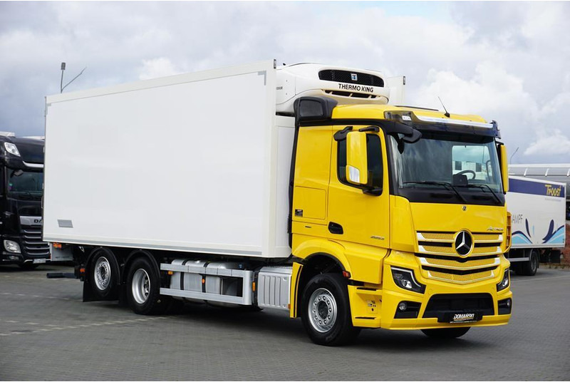Mercedes-Benz ACTROS / 2853 / ACC / E 6 / MP 5 / CHŁODNIA + WINDA / 18 PALET / - Truk berpendingin: gambar 1 Mercedes-Benz ACTROS / 2853 / ACC / E 6 / MP 5 / CHŁODNIA + WINDA / 18 PALET / - Truk berpendingin: gambar 1