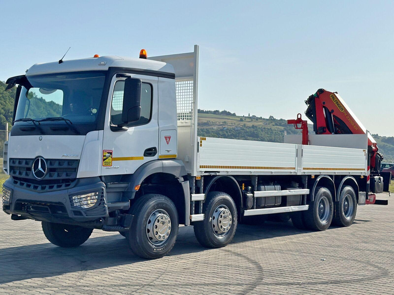 Mercedes-Benz ACTROS 3240 * PK 23001 - EH C+ FUNK / 8x4 * TOP - Truk flatbed, Truk derek: gambar 3 Mercedes-Benz ACTROS 3240 * PK 23001 - EH C+ FUNK / 8x4 * TOP - Truk flatbed, Truk derek: gambar 3