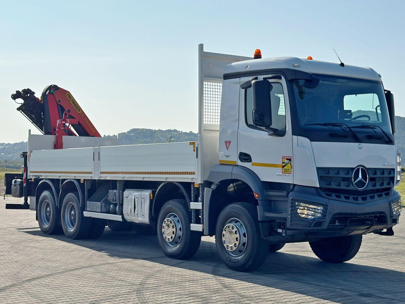 Mercedes-Benz ACTROS 3240 * PK 23001 - EH C+ FUNK / 8x4 * TOP - Truk flatbed, Truk derek: gambar 4 Mercedes-Benz ACTROS 3240 * PK 23001 - EH C+ FUNK / 8x4 * TOP - Truk flatbed, Truk derek: gambar 4