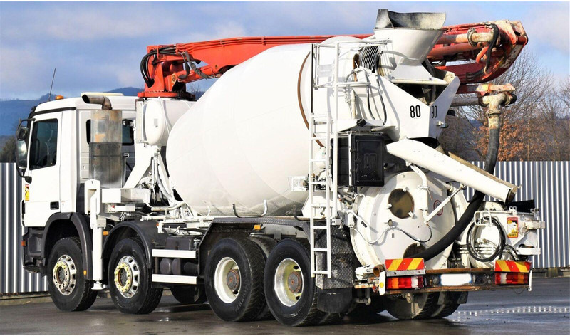 Mercedes-Benz ACTROS 3241* Betonpumpe 21m *8x4 * Top Zustand - Truk pompa beton: gambar 5 Mercedes-Benz ACTROS 3241* Betonpumpe 21m *8x4 * Top Zustand - Truk pompa beton: gambar 5