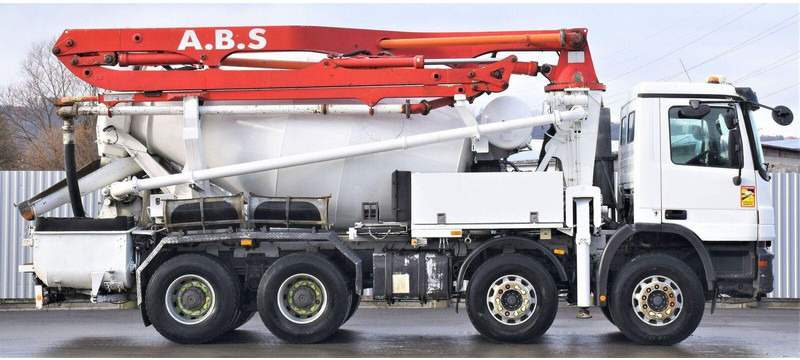 Mercedes-Benz ACTROS 3241* Betonpumpe 21m *8x4 * Top Zustand - Truk pompa beton: gambar 3 Mercedes-Benz ACTROS 3241* Betonpumpe 21m *8x4 * Top Zustand - Truk pompa beton: gambar 3